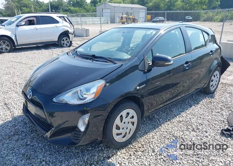 2016 Toyota Prius C Two from USA, damaged, VIN JTDKDTB35G1121665